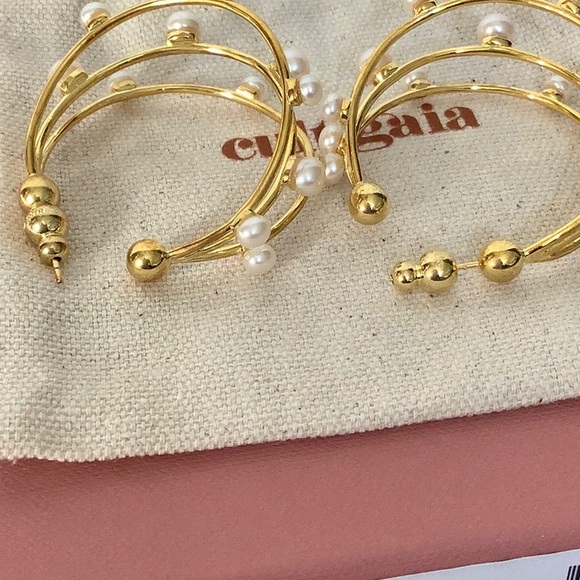 Cult Gaia Shanti large earrings. NWT - Picture 6 of 7